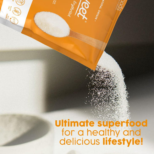 12 oz 1:1 Alusweet Monk Fruit Sweetener with Erythritol - Zero Calorie - White Sugar Substitute Non-GMO