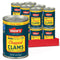 Snow's Wild Caught Chopped Clams Canned, 15 oz Can (Pack of 12)