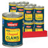 Snow's Wild Caught Chopped Clams Canned, 15 oz Can (Pack of 12)