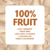 0.35 Oz (Pack 24), 100% Brothers All Natural Freeze Dried Fruit Crisps, Fuji Apple & Cinnamon, of Made with Fruit