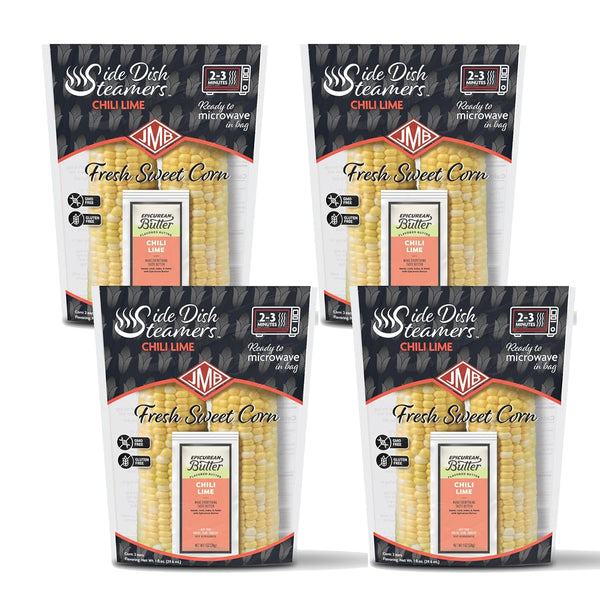 JMB Produce Side Dish Steamers - Corn Side Dishes - Chili Lime