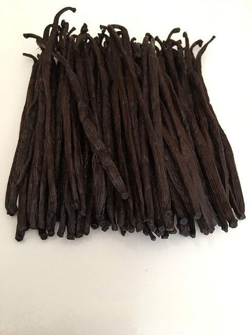 6 6"-7.5" Organic Vanilla Beans Madagascar Grade A for Extract, Cooking and Baking by FITNCLEAN VANILLA| Certified USDA