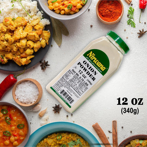 12 oz Onion Powder Jar by Nirwana