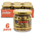 6.5oz (Pack 6) Hand-Packed, Omega-3, MW Polar Naturally Alder Wood Smoked Brisling Sardines in Olive Oil, Jar of |