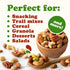 8 Food to Live Organic Four Nuts Mix, Ounces A Blend of Dry Roasted Pistachios, Almonds, Pecans, Cashews, and Almonds