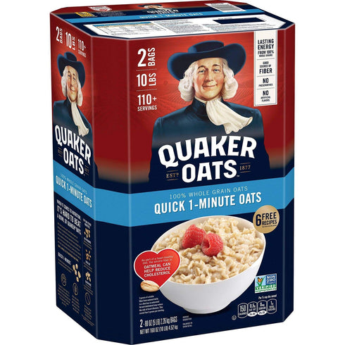Quaker Quick 1-Minute Oats, 18 Oz