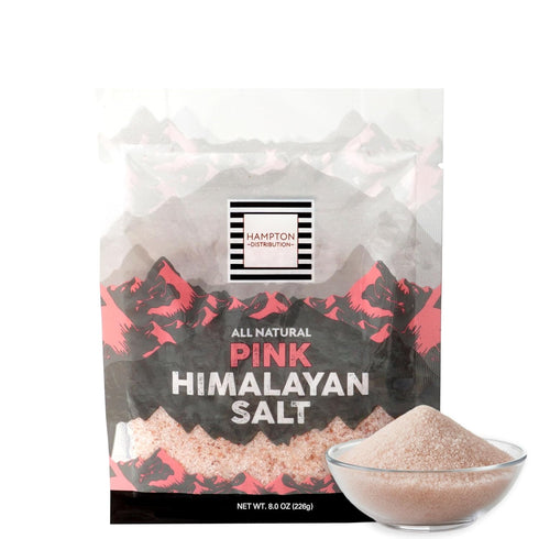 Himalayan Pink Salt, 8 Ounce Bag, Fine Grain Himalayan Salt, All Natural,