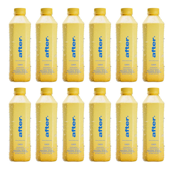 AFTER Electrolyte Drink, Orange Pineapple Passionfruit Flavor, Electrolytes Hydration Drink, 12 Pack,
