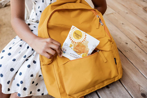 Packs, 6.5 oz, Pack 1 (8 Simple Mills Almond Flour Crackers Snack Farmhouse Cheddar, Gluten Free, Flax Seed, Sunflower