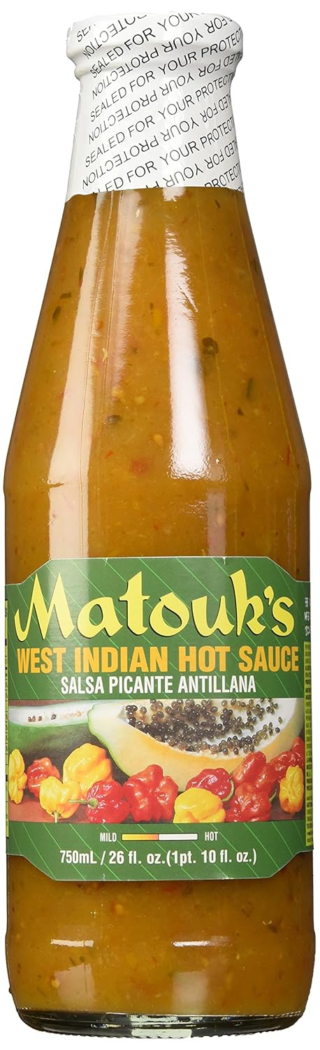 Matouk's West Indian Hot Sauce, 26 Ounce