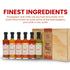 Set (6 Pack) Pack Set (Set 6) Hot Sauce Gift - Hot Sauce Variety in Premium Wooden Box - Great Gift for Birthday