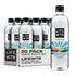 LIFEWTR Premium Purified Water, pH Balanced with Electrolytes, 20 Fl Oz (Pack of 20)