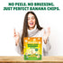 100% 10 oz BranchOut Chewy Banana Slices, No Added Sugar, Fruit, Better than Freeze Dried Banana Chips, Healthy Vegan