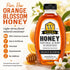 32 oz Pure Raw Unfiltered Orange Blossom Honey, - Premium American Sourced by Weeks Honey Farm | Light Citrus Floral