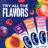 Packets 100% (40ct) Ocean Spray Cran-Grape Zero Sugar Powder Drink Mix with Real Cranberry Juice Powder, Vitamin C, No