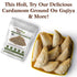 (4 oz) The Spice Way Cardamom Ground - Ground Green Decorticated Cardamom Powder Kosher by OK