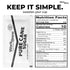 WorkBrew Packets 400 Count, Packets White Cane Sugar Individual Sugar for Coffee & Tea, Office Breakroom, Restaurants