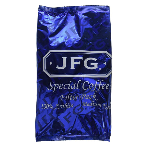 JFG Pre-Measured Filter Pack Coffee, Each Pouch Makes 1 Pot of Coffee,