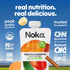 4.22 oz, 6 Count Noka Superfood Fruit Smoothie Pouches, Sweet Potato Goji, Healthy Snacks with Flax Seed, Plant Protein