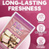 4.1oz Freeze Dried Cheesecake Bites New York Style - Caramel, Chocolate Chip and Strawberry Swirl Freeze Dried Dessert