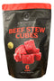 FOREVER FOODS Uncooked Freeze-Dried Beef Stew Cubes | Family Pack | Equivalent