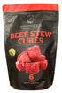 FOREVER FOODS Uncooked Freeze-Dried Beef Stew Cubes | Family Pack | Equivalent