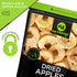 (6oz, 1 Pack) NUT CRAVINGS - Dried Apple Rings Slices, No Sugar Added - Chewy Soft Texture Sweet Healthy Snack, Vegan