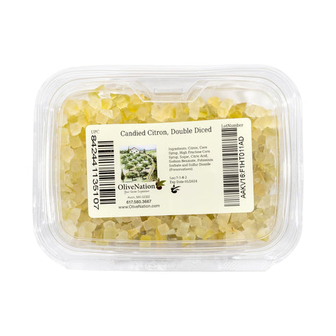 8 oz Candied Citron, Double Diced