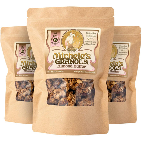 Michele's Granola - Salted Maple Pecan - Handmade Non-GMO Whole Grain Oats