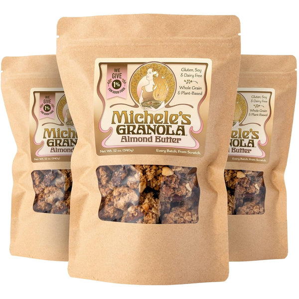 Michele's Granola - Salted Maple Pecan - Handmade Non-GMO Whole Grain Oats