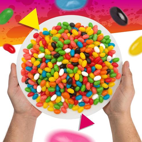 3 Lb Jelly Beans | Bag | Bulk Jelly Beans | Assorted Fruit and Licorice Flavors | Classic Chewy Candy for Gifting