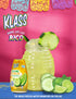 Pack 4 96 Klass Aguas Frescas | Liquid Water Enhancer | Classic Variety | Flavors: Cucumber Limeade Strawberry