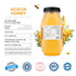 100% 35.2 Pack 2 HONIGMA Marma Acacia Honey | Exquisite Taste | Pure | Unpasteurized | Unfiltered | Partially