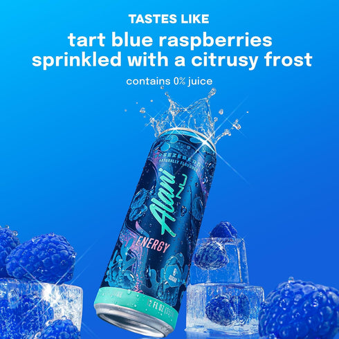 (Pack 12) Alani Nu Breezeberry Sugar Free Energy Drink