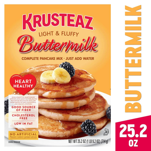 25.2 Oz Krusteaz Heart Healthy Pancake