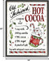 16 20 Inches, Stupell Industries 'Old Fashioned Hot Cocoa Recipe', Framed Giclee Art, Black, x Easy to Hang and Sturdy