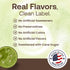 51mg Frozen (3.5 lb 30 Caf Essentials Matcha Green Tea Latte Frappe Mix No Artificial Colors, Flavors, or Sweeteners
