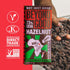 73% 6 Pack Beyond Good Cocoa Dark Chocolate with Hazelnuts | - Chocolate Bars | Direct Trade, Vegan, Kosher, Non-GMO |