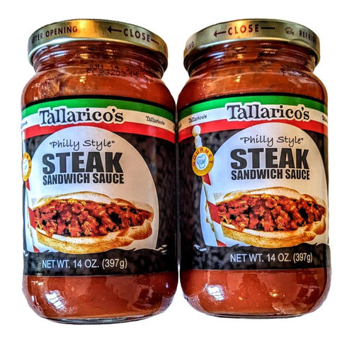Tallarico'S "Philly Style" Steak Sandwich Sauce 2 Jars