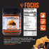 C8 Nakee Butter Focus Cacao Peanut Butter Jar - Gluten-Free, High-Protein, Keto, Low-Carb, & MCT Oil