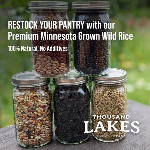 15 100% Thousand Lakes Minnesota Grown Wild Rice - ounces | Wild Rice | All Natural