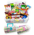 Tasty Kitchen Japanese Snacks Dagashi Assorted Gift Box in Reusable Tote Box 40 Pieces