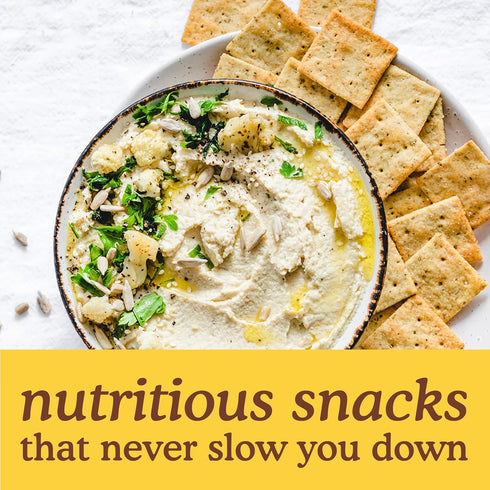 6 Count (Packaging Simple Mills Almond Flour Crackers, Rosemary & Sea Salt, Gluten Free, Flax Seed, Sunflower Seeds
