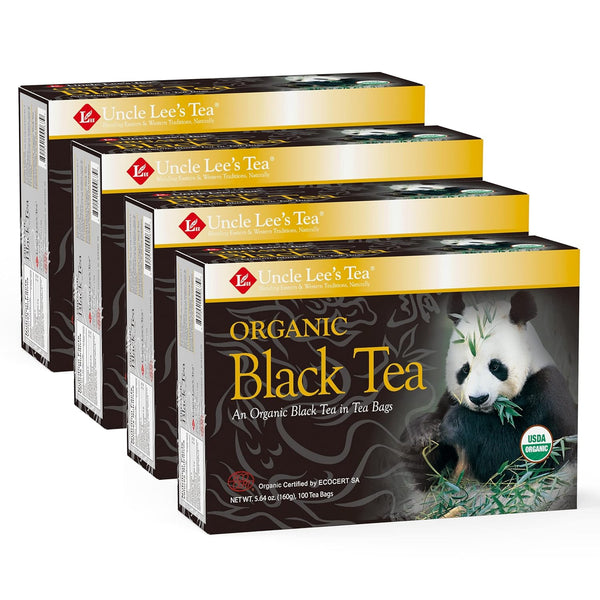 Uncle Lee's Tea Organic Black Tea - Premium Tea, Full-Bodied, Caffeinated Coffee