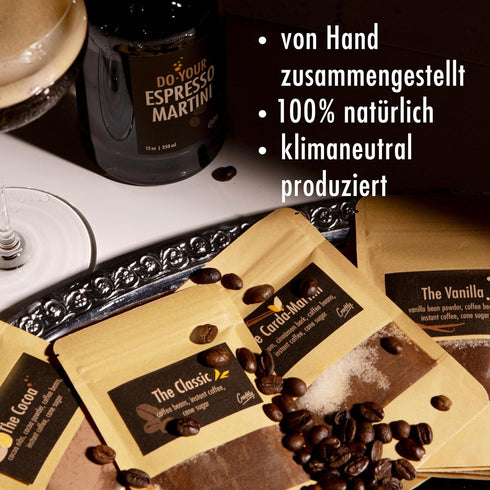 Espresso Martini Infusion Kit | Homemade Cocktails Kit | Espresso Martini Kit | Natural Cocktail Blends | Gift for Men