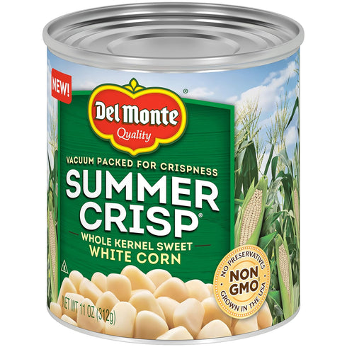 Summer 11 oz Del Monte Crisp White Corn