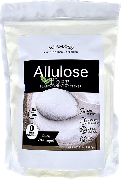 BetterTaste Allulose Sweetener with Plant Based Fiber, Zero Calorie, Keto and Vegan