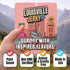 (3 3-Pack) Louisville Jerky Co. Vegan Jerky Plant-Based Maple Bacon Flavor, High Protein Snack Ounce, Sweet & Smoky