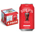 Virgil's Naturally Bold Handcrafted Cola, Pack of 4 (12 oz Cans each)