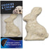 2.25oz (12-Pack) Fruidles Easter Bunny Rabbit Milk Chocolate Bunnies, Cookies & Cream, Individually Wrapped